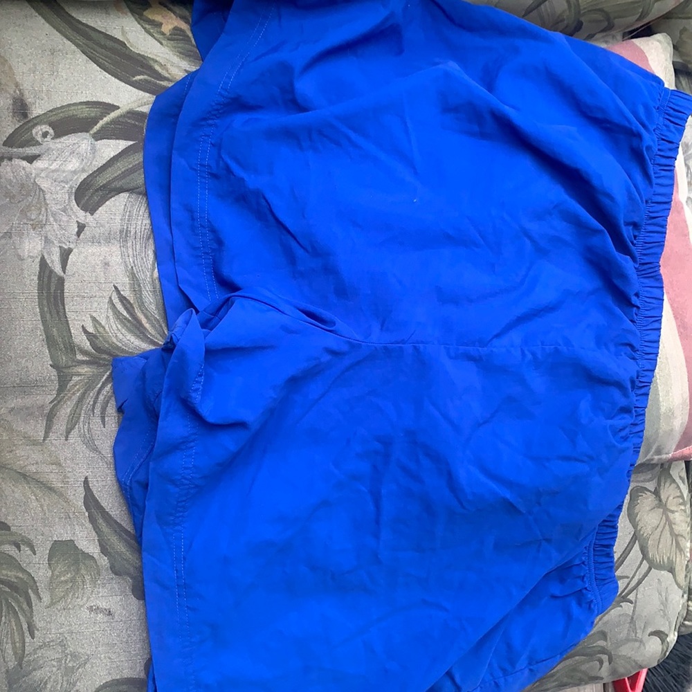 Lands End Electric Blue Swim Shorts with pocket